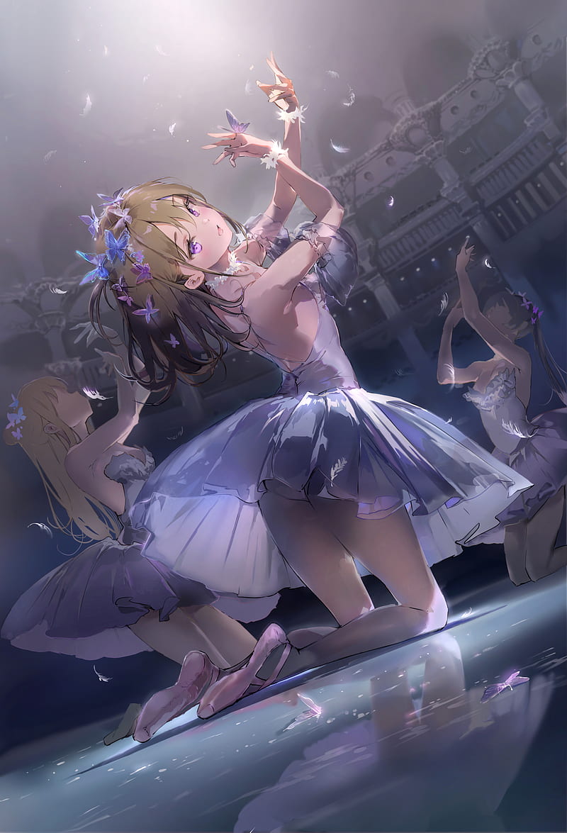 Anime Girl Ballet