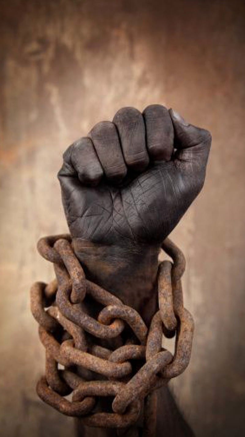 Revolution, brown, chain, fight, hand, hunger, life, HD phone wallpaper