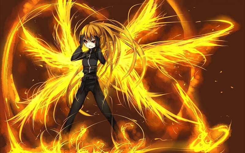 Fire Power Anime Characters, & backgrounds, anime fire power HD wallpaper |  Pxfuel