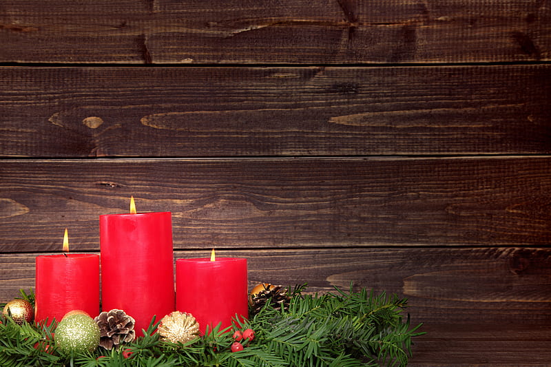 Holiday, Christmas, Candle, Christmas Ornaments, HD wallpaper