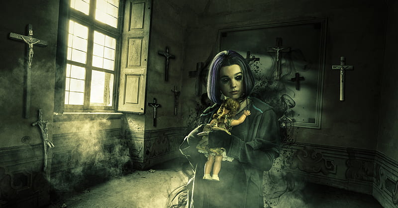 Teagan Croft as Raven, HD wallpaper