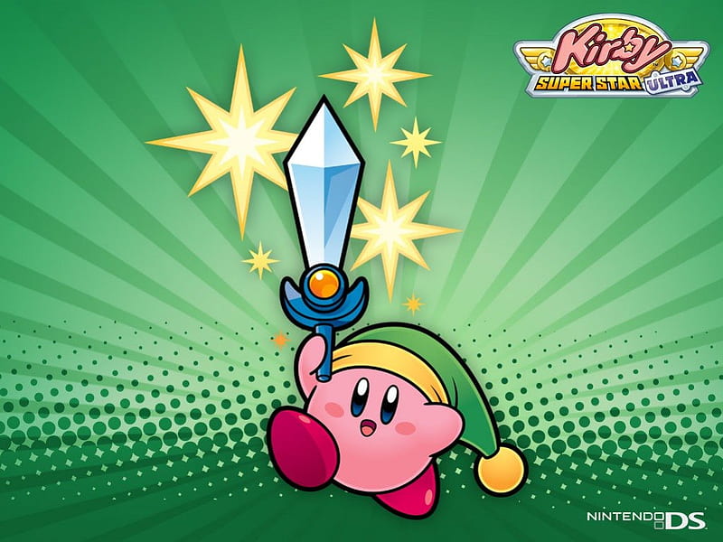 Kirby Superstar Ultra Sword, superstar, kirby, sword, HD wallpaper