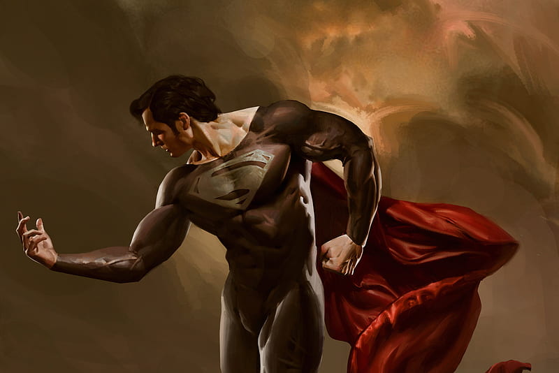 Superman Artwork Fan Made, superman, artwork, superheroes, movies, HD wallpaper