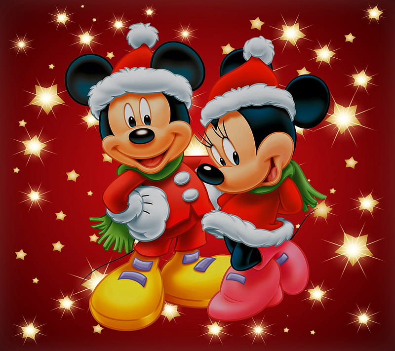 Agradecido Observación Acelerar Merry Christmas From Mickey & Minnie!!!, Minnie mouse, Christmas, Disney,  holiday, HD wallpaper | Peakpx