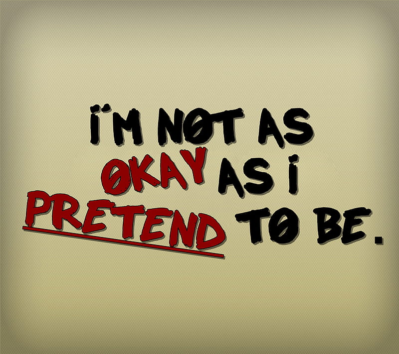pretend to be, cares, cool, new, no, one, pretending, quote, saying, sign, HD wallpaper