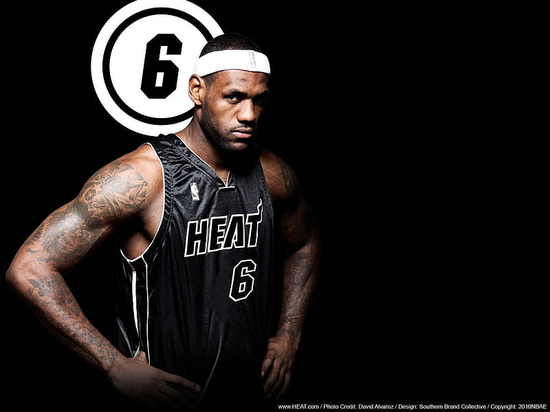 Miami Heat 1011 James0, HD wallpaper