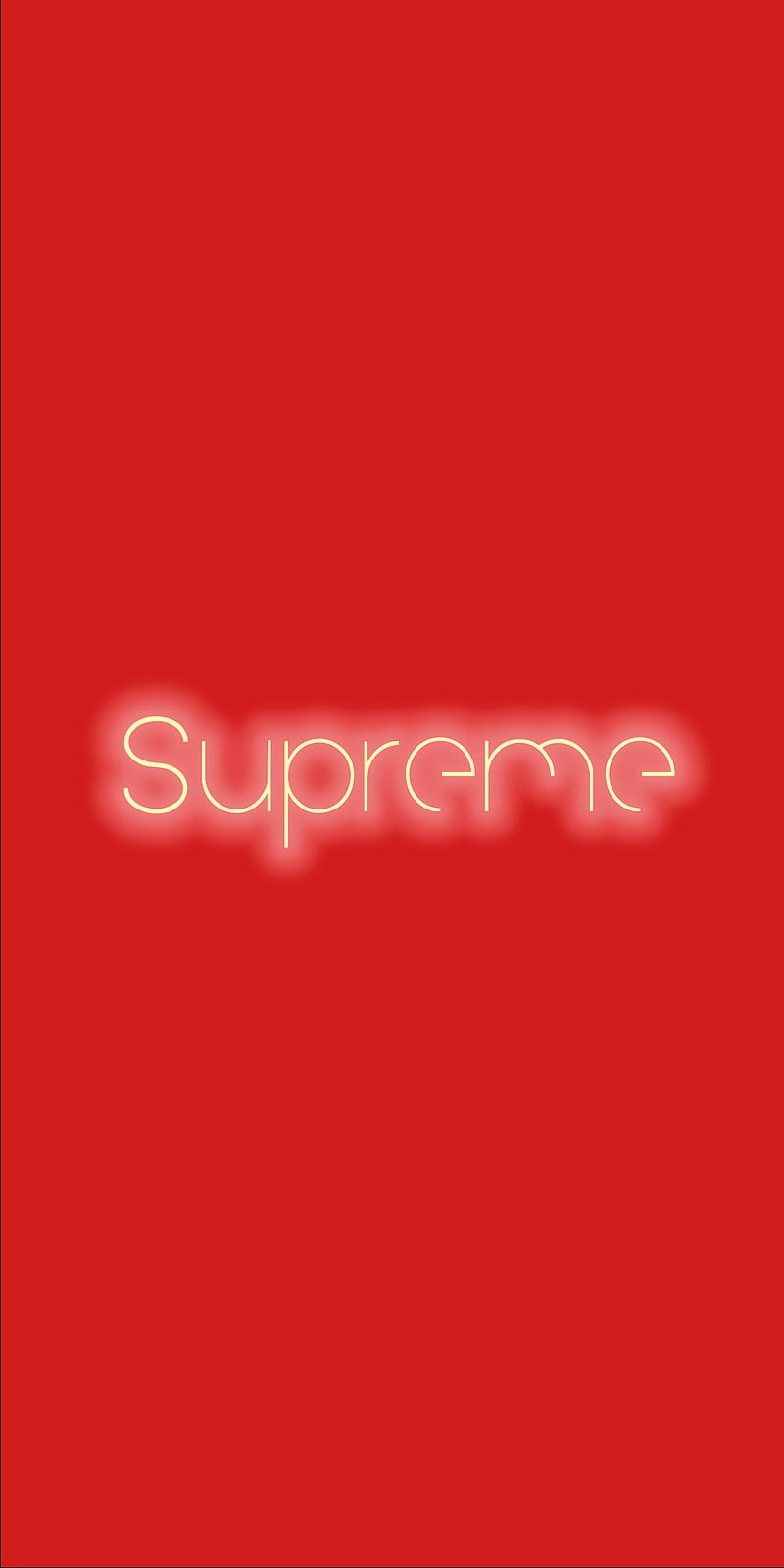 Supreme Light, brand, logo, phone, red, HD phone wallpaper | Peakpx