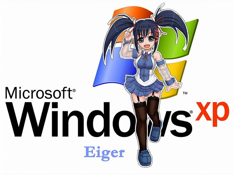 Eiger windos, girls, anime, other, HD wallpaper