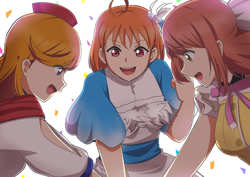 Love Live!, Ayumu Uehara , Chika Takami , Kanon Shibuya, HD wallpaper