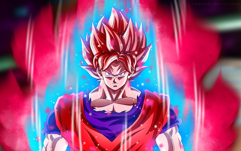 Son Goku, super saiyan blue kaioken x20 HD phone wallpaper