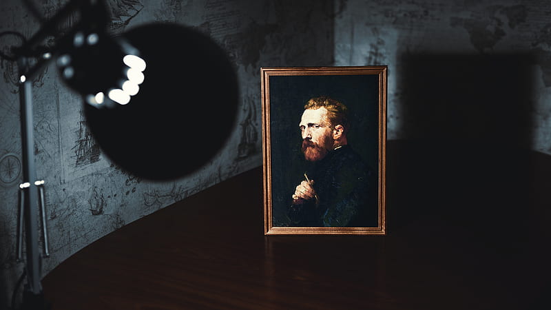 Vincent Van Gogh portrait painting, HD wallpaper
