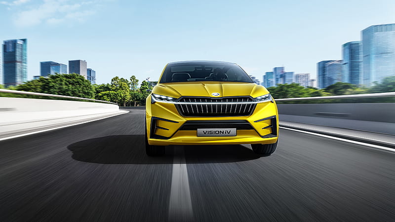 Skoda Vision iV 2019, HD wallpaper