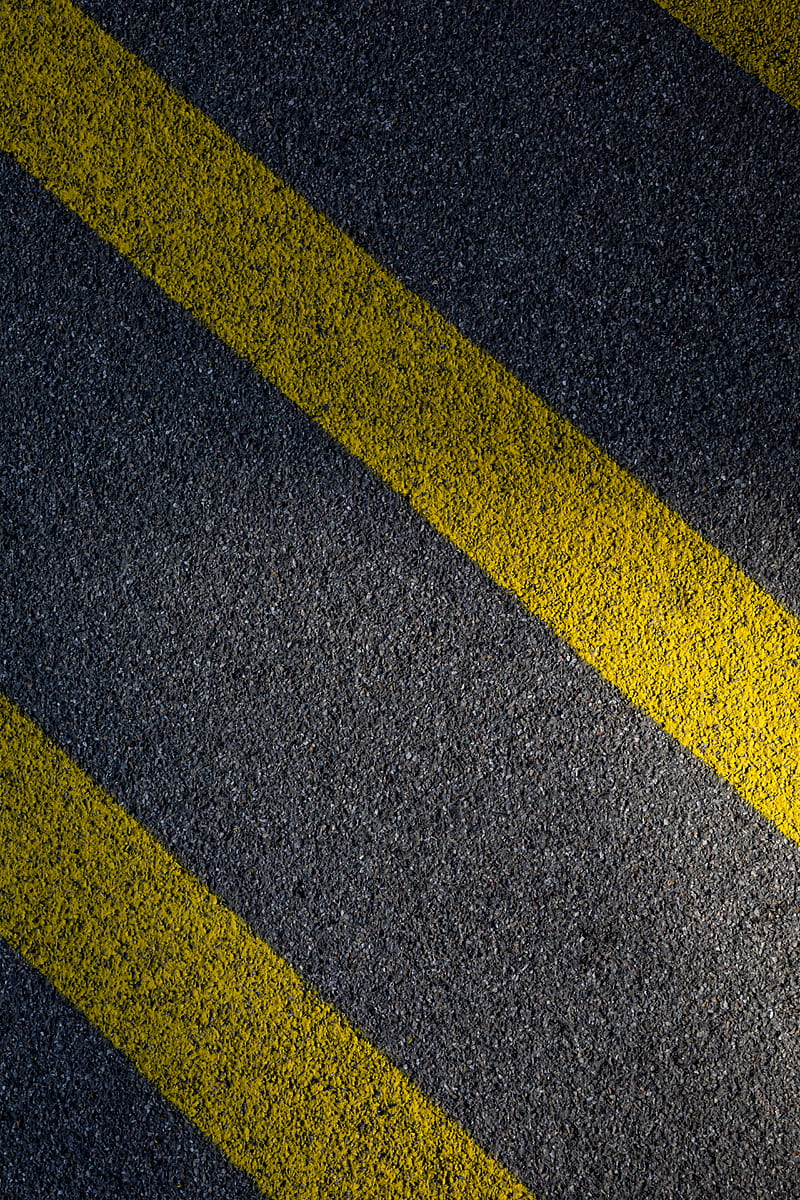 asphalt, stripes, surface, HD phone wallpaper