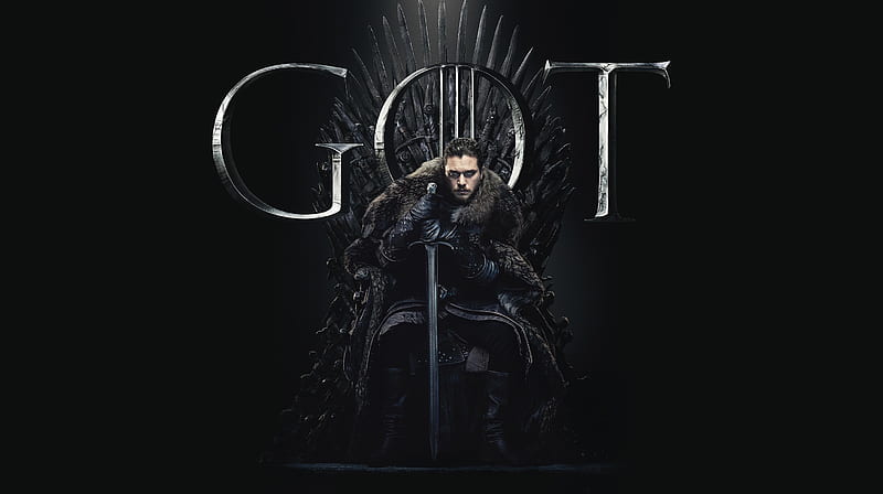 Jon Snow Game Of Thrones Season 8 Poster, HD wallpaper