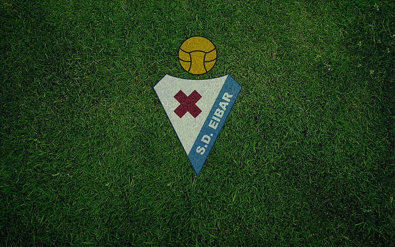 Sports, SD Eibar, Soccer , Logo , Emblem, HD wallpaper