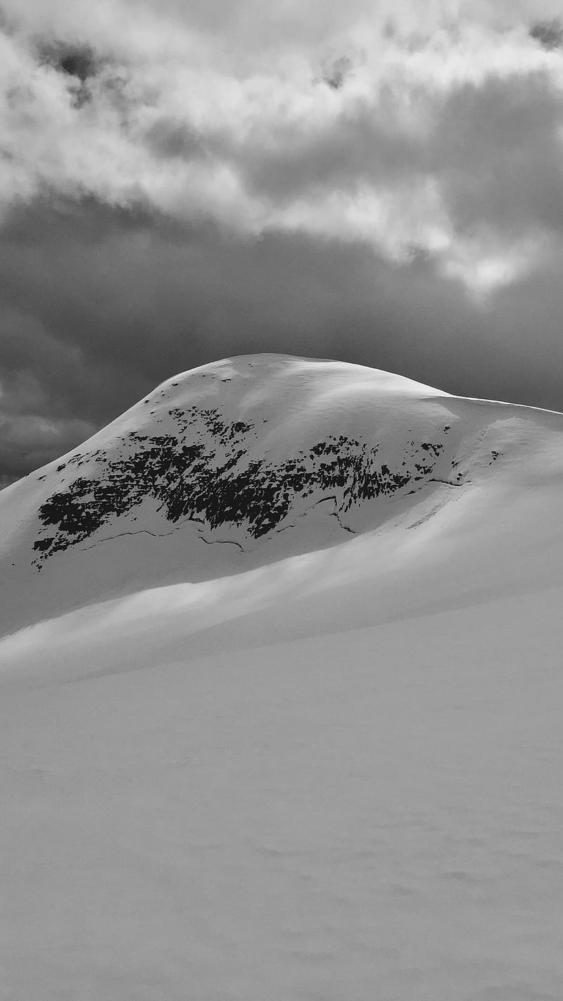 Mountain, nature, snow, winter, HD phone wallpaper | Peakpx