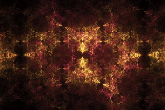 fractal, pattern, spots, tangled, abstraction, HD wallpaper