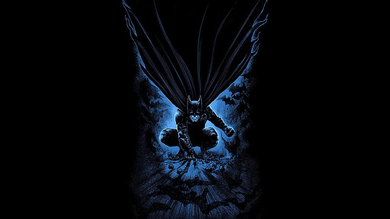 Dark Batman Art, HD wallpaper