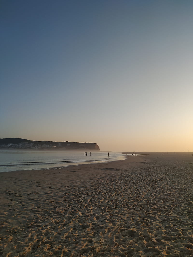 Foz do Arelho, beach, sea, paisagem, portugal, beach, relax, sea, HD