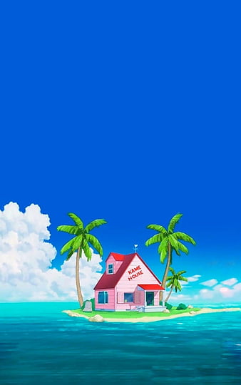 Kame House, Dragon Ball Z [3032x1706] : r/wallpapers