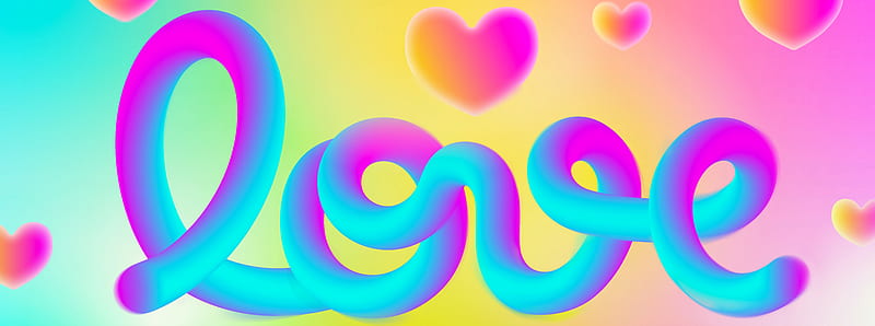Love Ultra, Love, Sword, valentine's day, February, 2020, colorful, cute,  happy, HD wallpaper | Peakpx