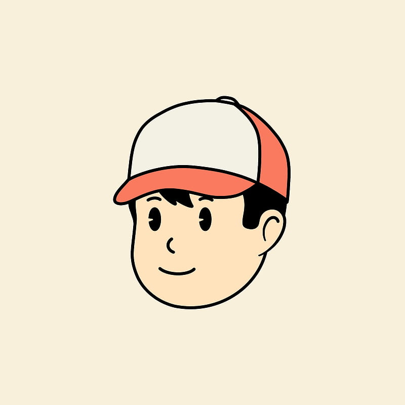 Baseball boy, Louis16art, cap, cartoon, child, cute, funny, kawaii, kid,  sad, HD phone wallpaper | Peakpx