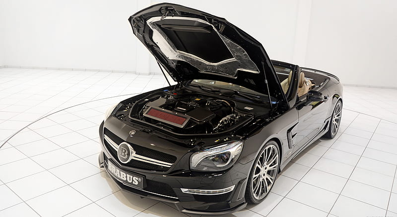 2013 BRABUS 800 Roadster based on Mercedes-Benz SL 65 AMG - Engine , car, HD wallpaper