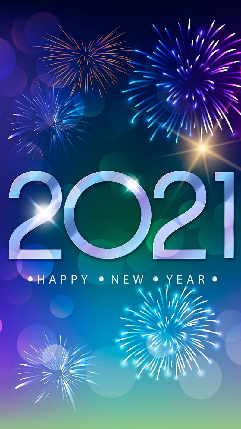 2021, celebrate, day, firework, fireworks, happy, new, pretty, year, years, HD phone wallpaper