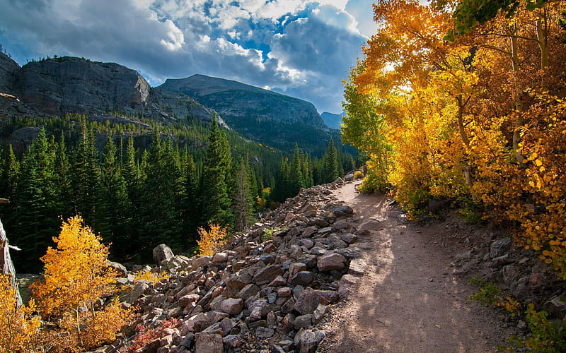 Pathway To Mountain, Boulder Colorado HD wallpaper | Pxfuel
