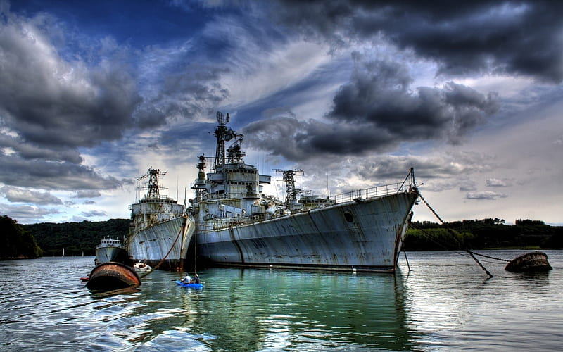 Barcos de la armada fuera de servicio r, laguna, barcos, r, nubes, antiguo,  Fondo de pantalla HD | Peakpx
