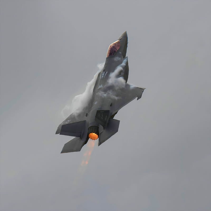 F-35, air, airplane, force, jet, jets, lightning, lockheed, martin, planes, HD phone wallpaper