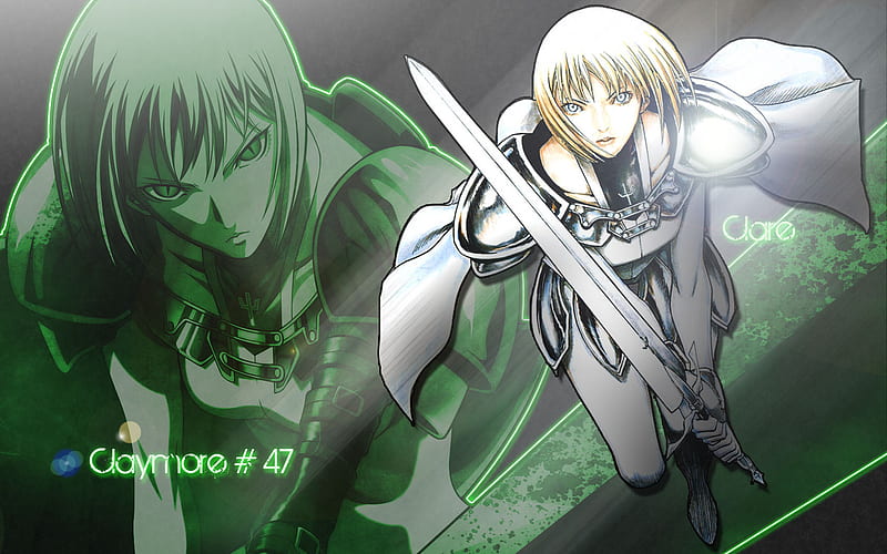 Claymore #47 Clare, anime, 47, manga, clare, claymore, HD wallpaper | Peakpx