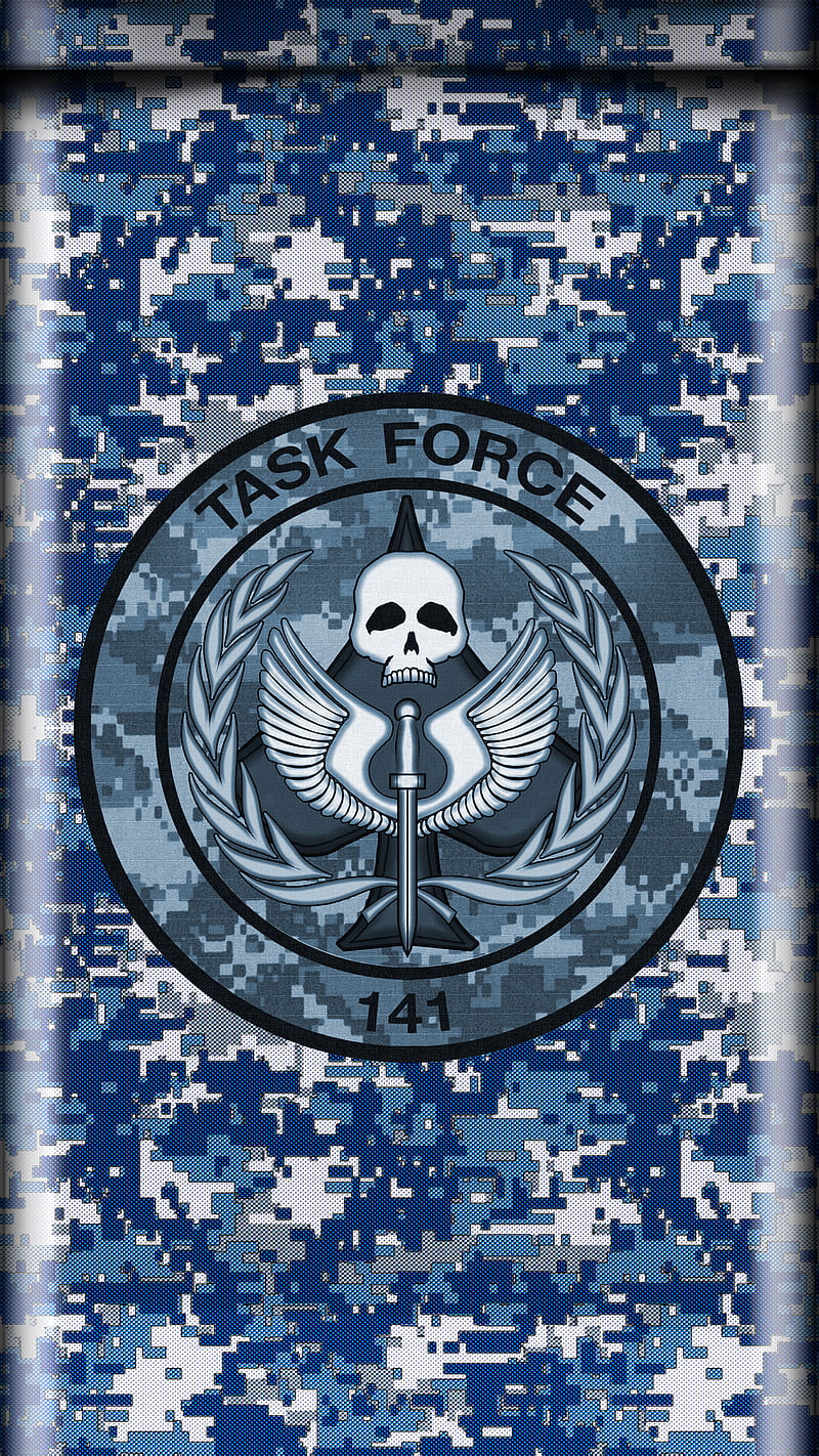 Task Force 141, 929, abti, camo, camouflage, edge, navy, seal, terrorist, us, HD phone wallpaper