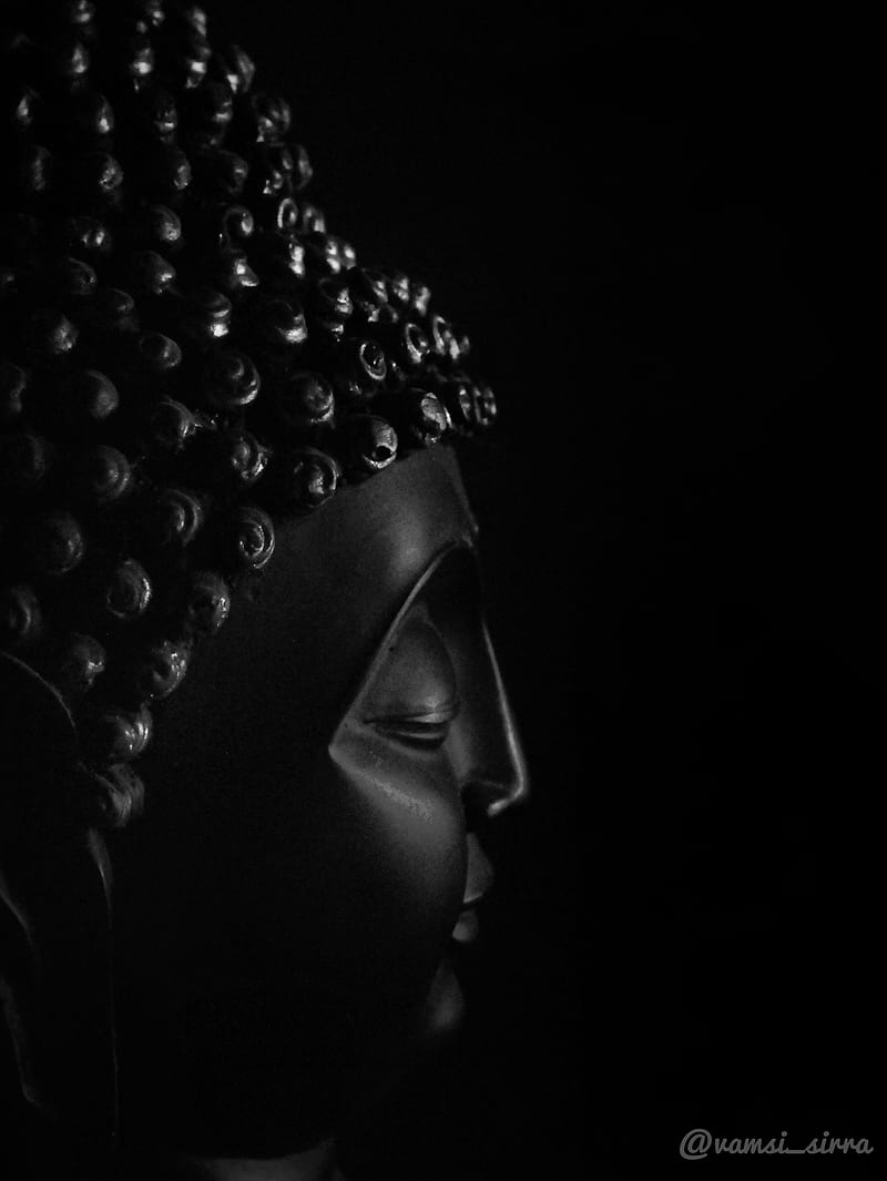 HD wallpaper buddha black black buddha buddha statue gautam buddha
