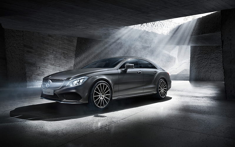Mercedes-Benz CLS Coupe, 2017 cars, luxury cars, german cars, Mercedes, HD wallpaper