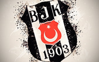 Download wallpapers Besiktas JK, 4k, logo, emblem, eagle, Vodafone Park,  grandstands, football stadium, Istanbul, Turkey, art, Vodafone Arena,  Turkish football …