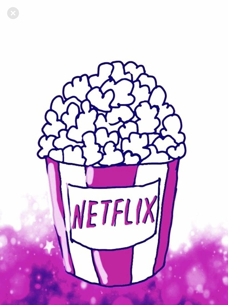 Netflix Drawing Pastel, HD Png Download