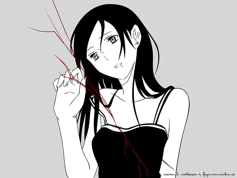 Cute anime girl icon portrait. Contour vector... - Stock Illustration  [73637577] - PIXTA