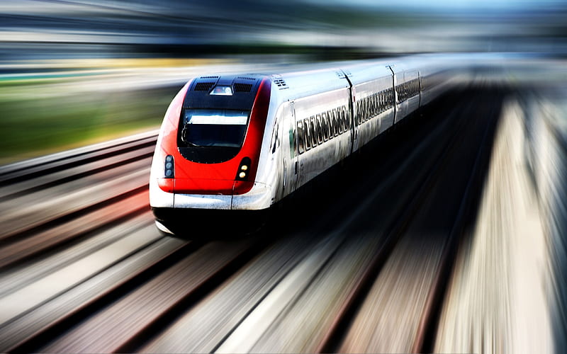 high speed train-Trains and Railway Series, HD wallpaper