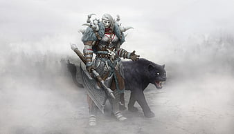 Zombie Viking Warrior, HD wallpaper