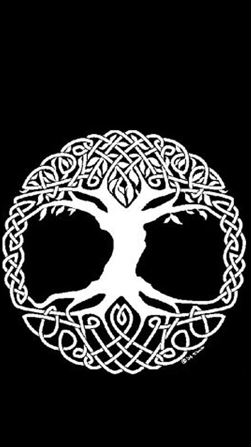 Yggdrasil  Norse symbols Viking wallpaper Norse tattoo