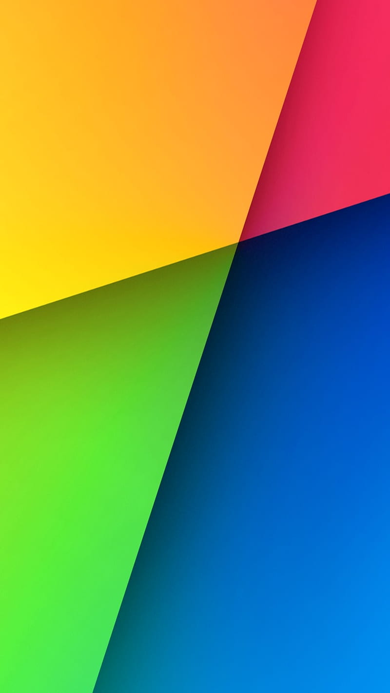 colors, abstract, blue, green, red, yellow, HD phone wallpaper