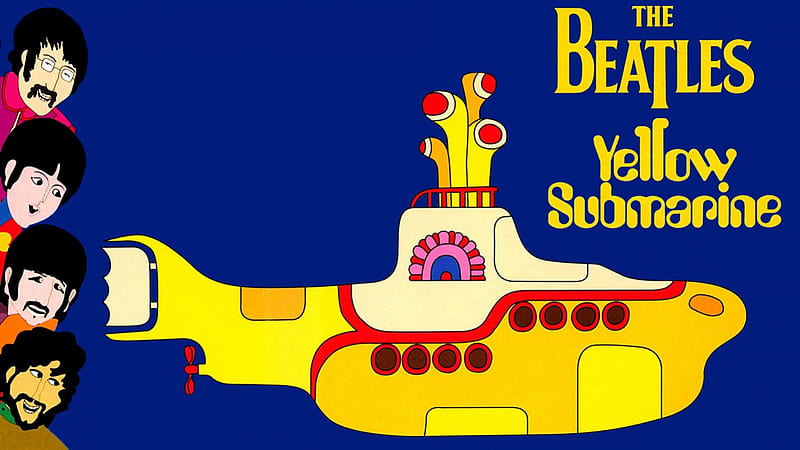 Classic Movies - The Beatles - Yellow Submarine, Yellow Submarine, Classic Movies, The Beatles, Film, Films, HD wallpaper