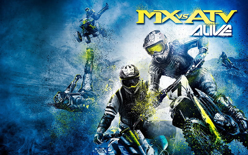 MX vs ATV Alive, alive, game, atv, mx, HD wallpaper