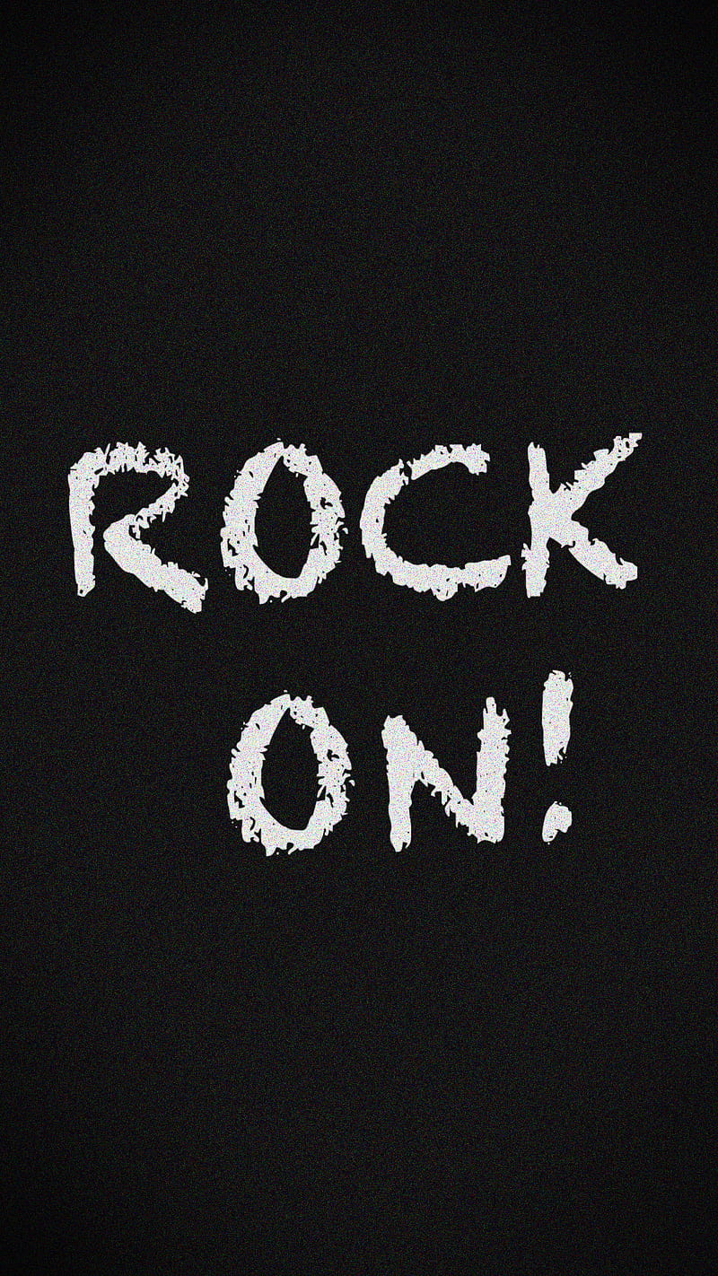 ROCK ON!, Sinéad, “rock on””punk” “word art””typography””quote