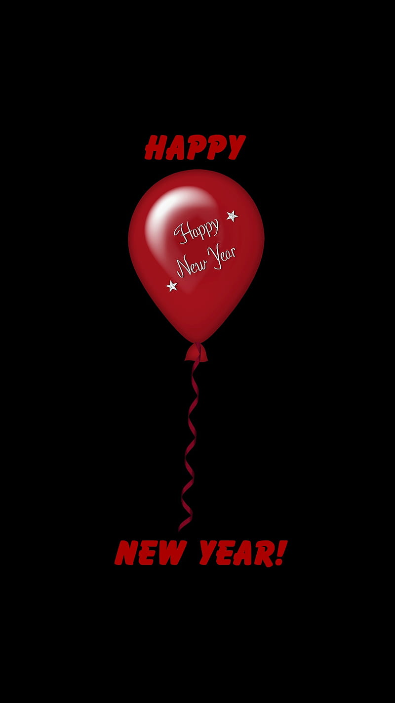 Happy New Year, 2019, from dljunkie, timeless, newyear19, balloon, HD phone wallpaper