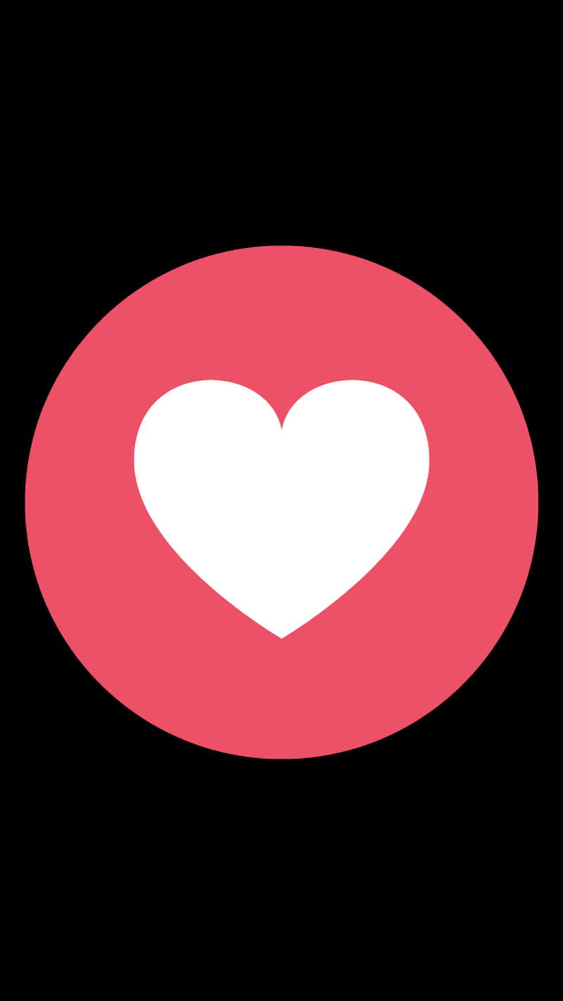 Love, amoled, love, black, heart, heart, material, red, samsung, symbol, HD phone wallpaper