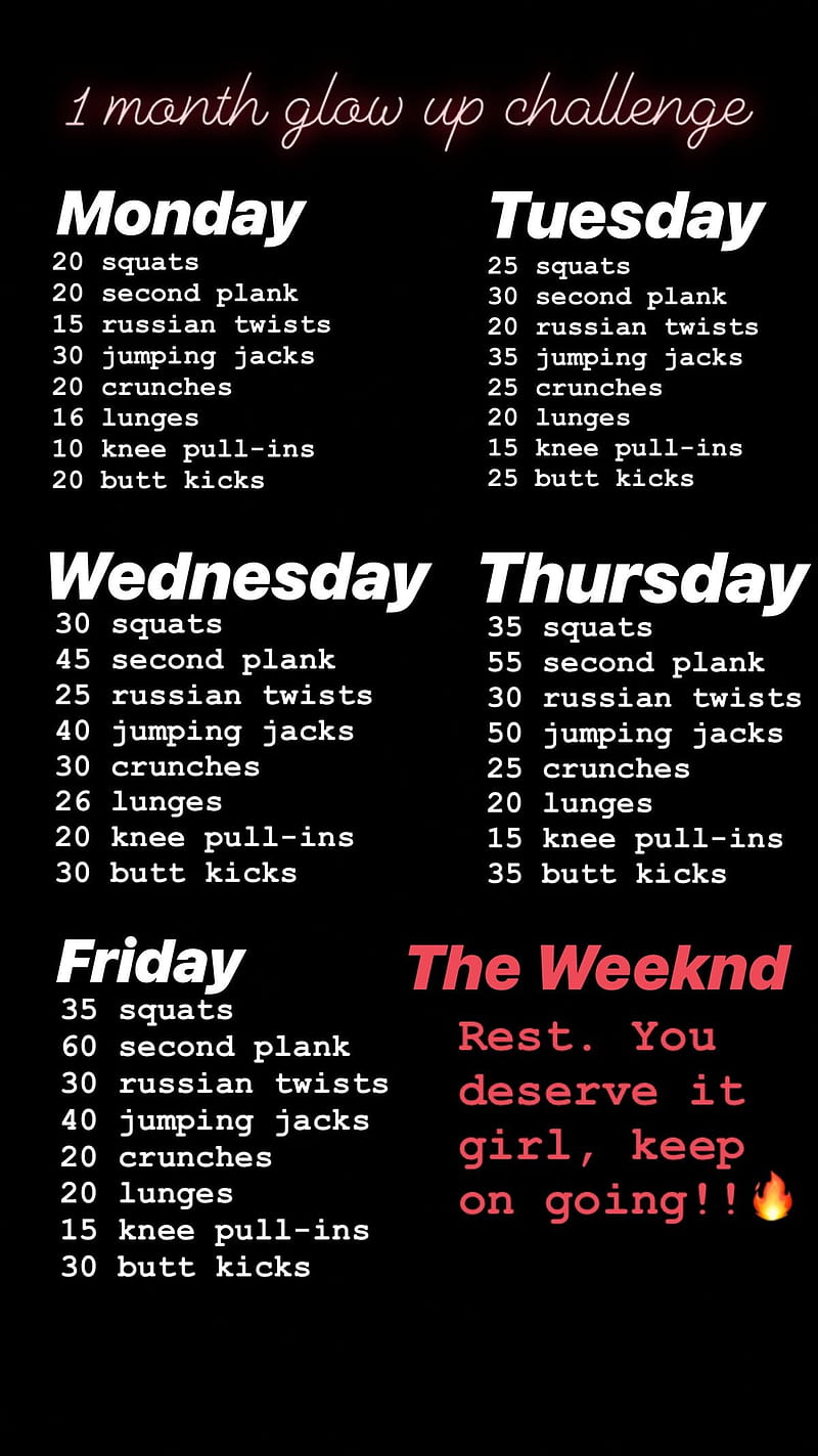 Work Out Schedule, HD phone wallpaper