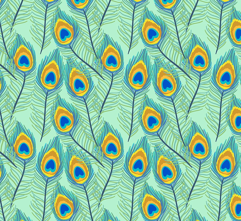 Texture, green, papaer, feather, peacock, paper, blue, HD wallpaper