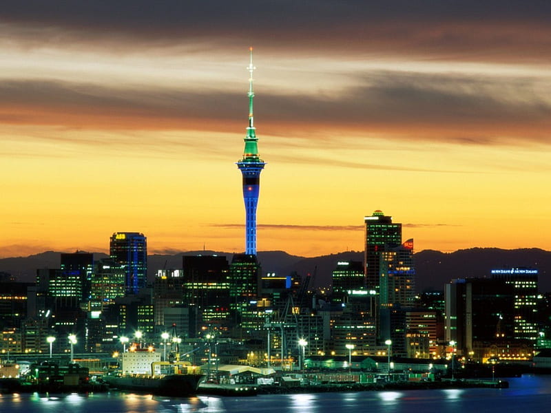 Auckland City Highlights New Zealand, new, auckland, city, zeland, HD wallpaper